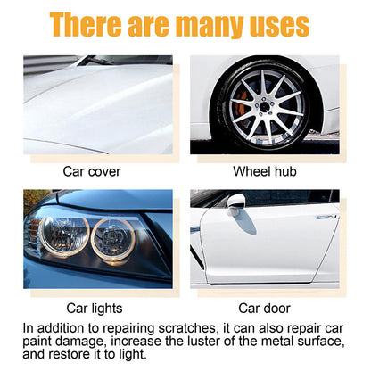 🛡️Car Scratch Repair & Care Wax – Instant Removal, Protective Coating, All Paint Colors