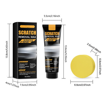 🛡️Car Scratch Repair & Care Wax – Instant Removal, Protective Coating, All Paint Colors