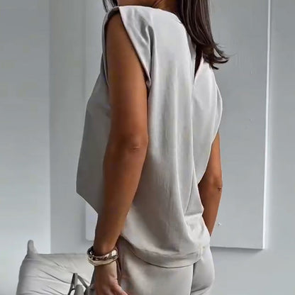 Women’s 2-Piece T-Shirt & Wide Leg Dress Pants Set❤️❤️Today's Promotion - 49% OFF