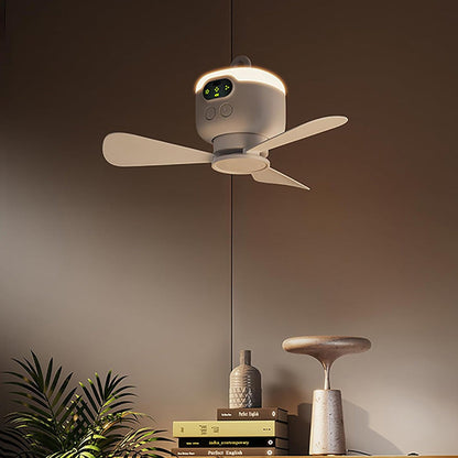 🌬️✨A rechargeable ceiling fan with LED lights