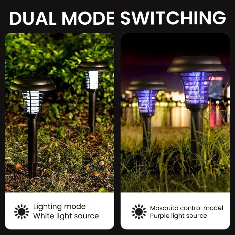 🎁Solar Mosquito Zapper Lamp Stake