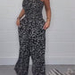 🐆LAST DAY SALE 49% OFF🐾Women's Stylish Leopard Print Loose Jumpsuit