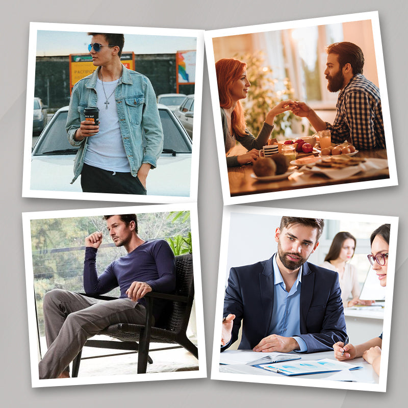 Men's Comfortable & Breathable Short-Sleeve Shirt