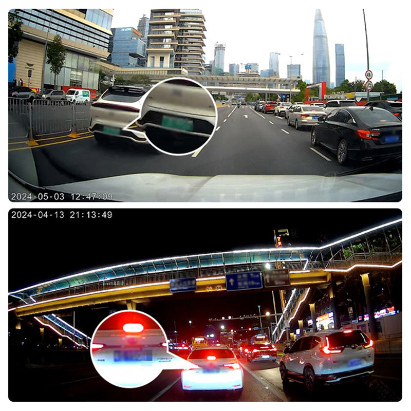 Dash 4G Car Camera with Front and Interior Recording