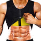 💥Men's Workout Zipper Body Shaper Tank Top