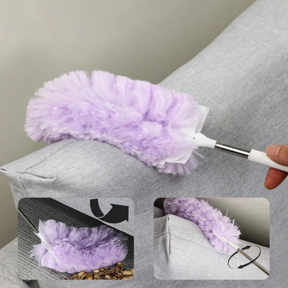 Multipurpose Disposable Bendable Duster with Extendable Pole