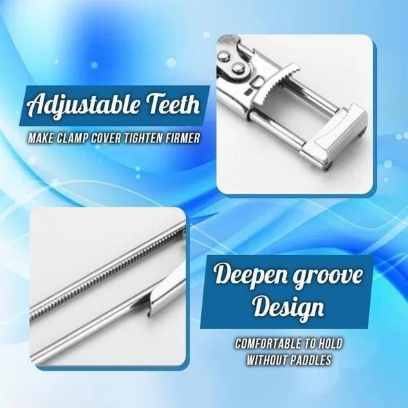 Adjustable Stainless Steel Jar & Bottle Opener