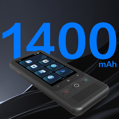 💎2-in-1 Portable Translation Device – Real-Time Voice & Camera Translation in 138 Languages, Offline Mode & 1400mAh Battery