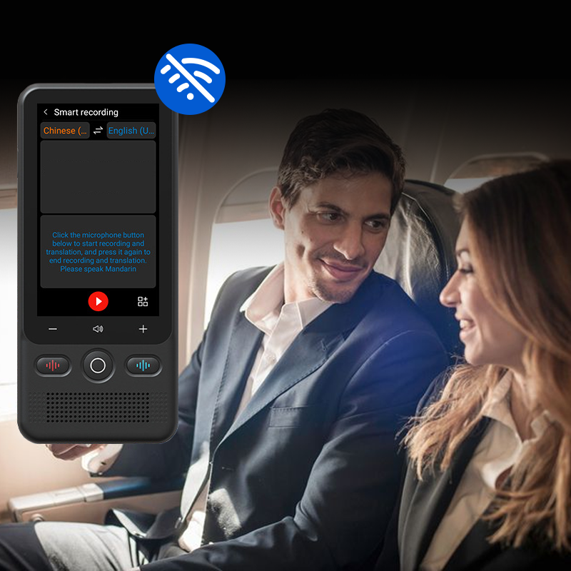 💎2-in-1 Portable Translation Device – Real-Time Voice & Camera Translation in 138 Languages, Offline Mode & 1400mAh Battery