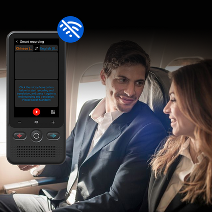 💎2-in-1 Portable Translation Device – Real-Time Voice & Camera Translation in 138 Languages, Offline Mode & 1400mAh Battery