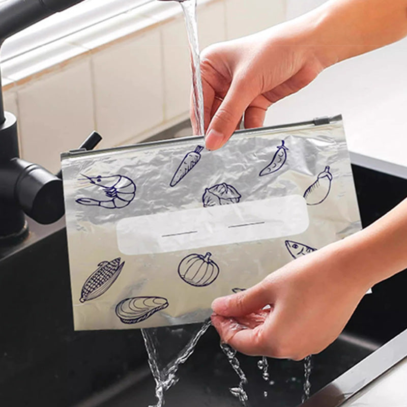 ✨♻️Reusable Aluminum Foil Sealable Storage Bags✨♻️