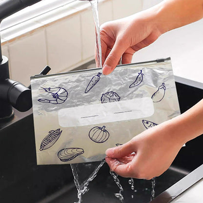 ✨♻️Reusable Aluminum Foil Sealable Storage Bags✨♻️