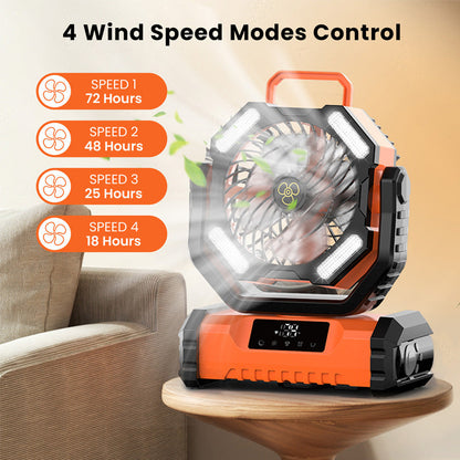 🔥 2025 Hot Sale 49% OFF🔥Portable Oscillating Fan with Remote Control