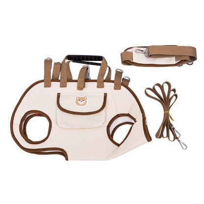 🐶2-in-1 Portable Breathable Pet Carrierk