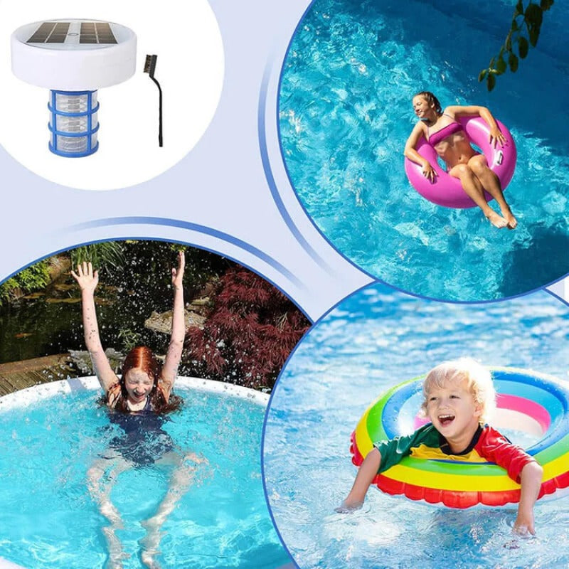 🌞💧Solar Pool Ionizer For Crystal Clear Water
