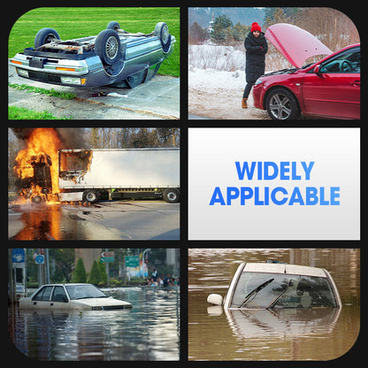 🔥Hot Sale🔥Multi-Functional Dual-Headed Car Safety Hammer