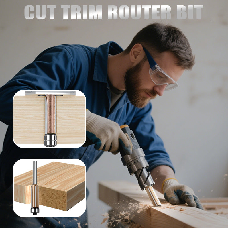 Flush Cut Trim Router Bit
