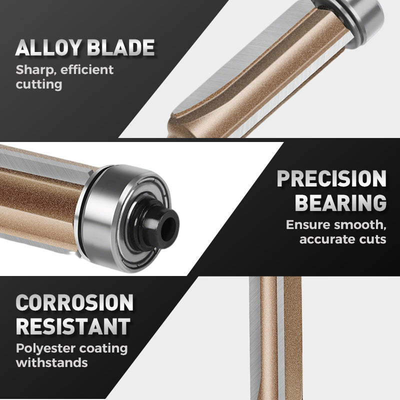Flush Cut Trim Router Bit