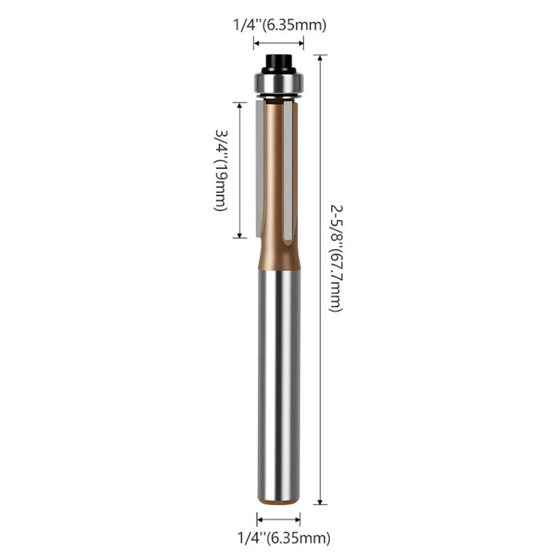 Flush Cut Trim Router Bit