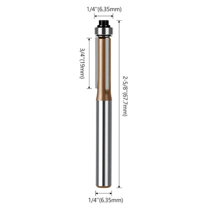 Flush Cut Trim Router Bit