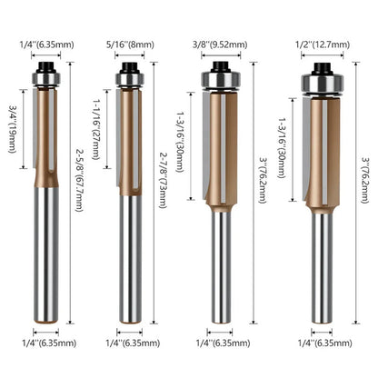 Flush Cut Trim Router Bit