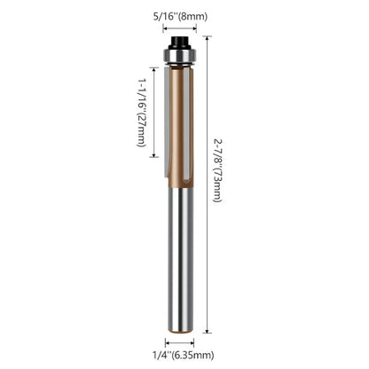 Flush Cut Trim Router Bit