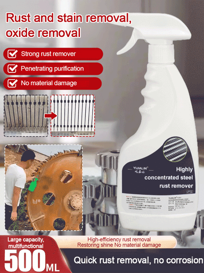 💥Highly concentrated rust remover for steel & iron