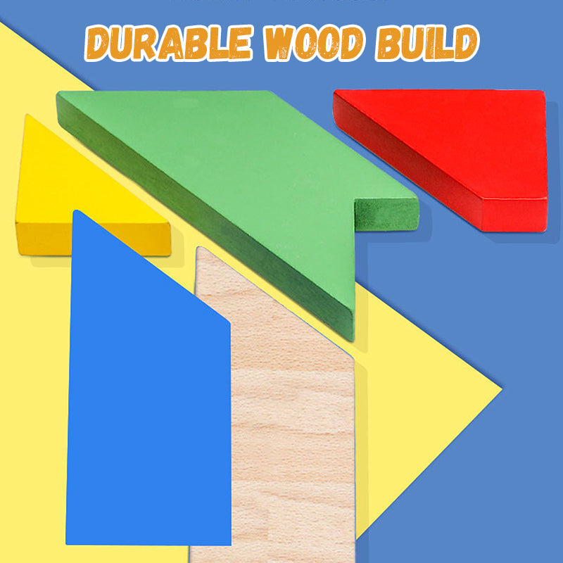 🔥Wooden T-Shaped Educational Puzzle Toy