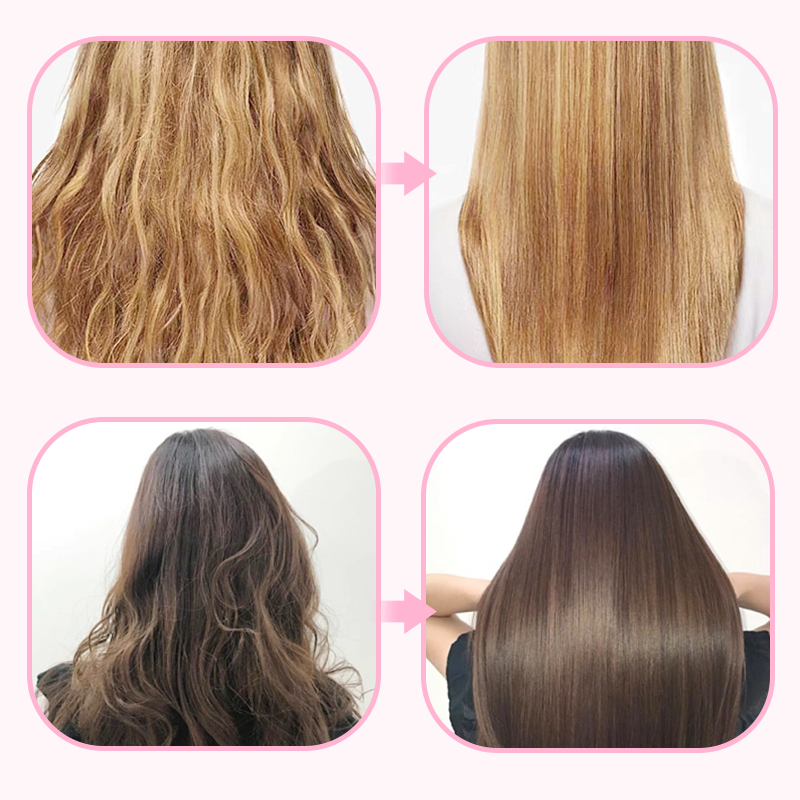 Straight & Curly Hair Straightening Comb