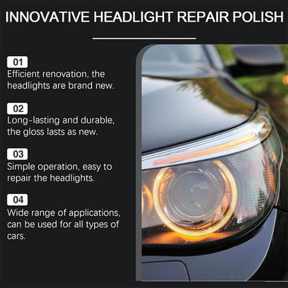 💡Car Headlight Restorer –  Revive Your Ride's Eyes, Drive Safely!