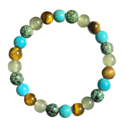 📿Natural Stone Bead Bracelet – Elegant