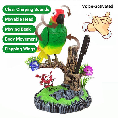 🐦Voice-Activated Chirping Bird Interactive Toy