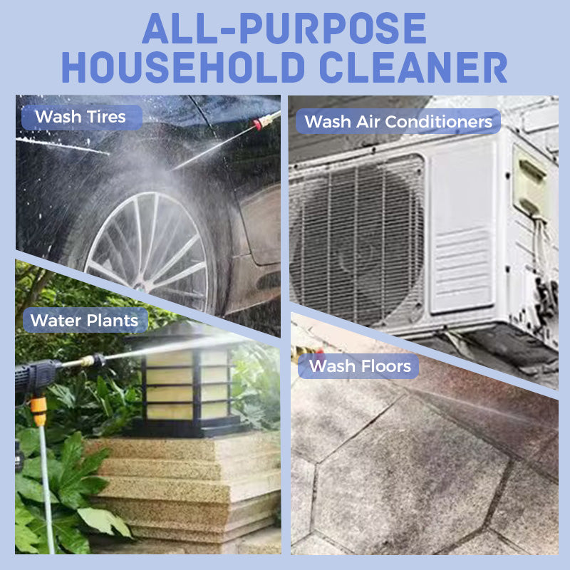 🚗 Portable High-Pressure Car Washer – 1500W Motor, Adjustable Spray Modes & Lightweight Design for Home and Auto Use 💦