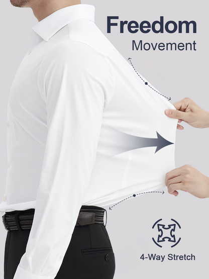 👑Fliwos Men's TriProof Stretch Iron-free Shirts
