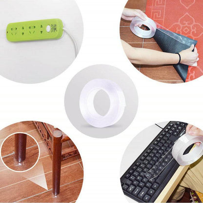 ⭐🔄Wash & Reuse Like Magic! Reusable Nano Grip Tape – Your Smart, Money-Saving Helper
