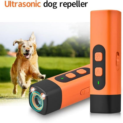 🐕🐾 Ultrasonic Dog Bark Deterrent – Humane & Effective, One-Button Correction for Dogs/Cats, Safe & Portable 🔇