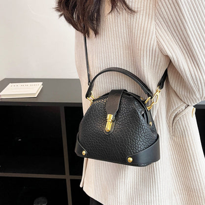 👜50% OFF! 🧳Color-Blocked Bag – Stylish, Metal Hardware, Multi-Way