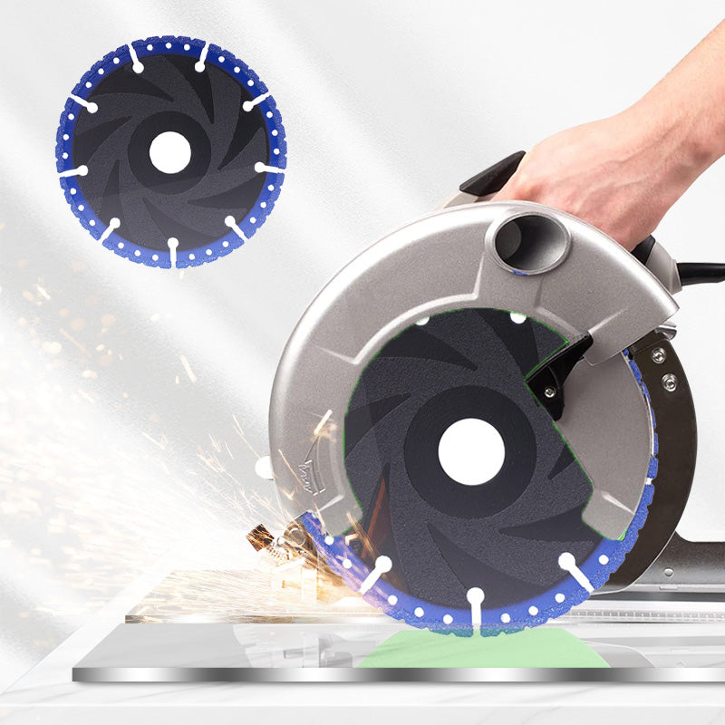 Diamond grinding wheel for cutting metal
