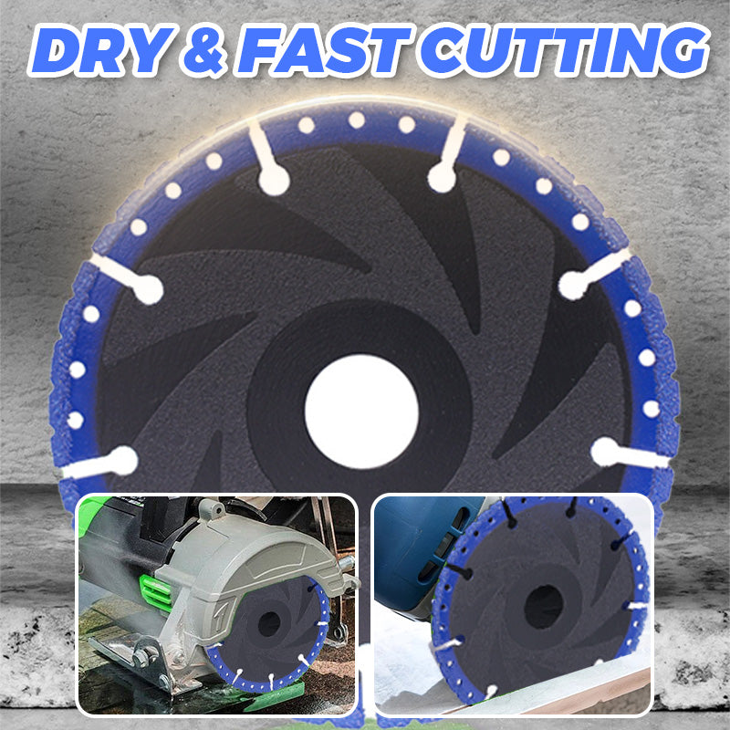 Diamond grinding wheel for cutting metal