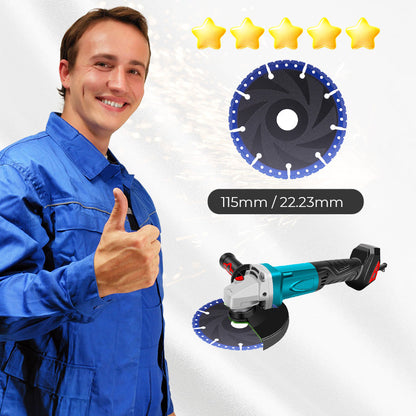 Diamond grinding wheel for cutting metal