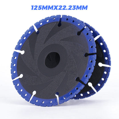Diamond grinding wheel for cutting metal