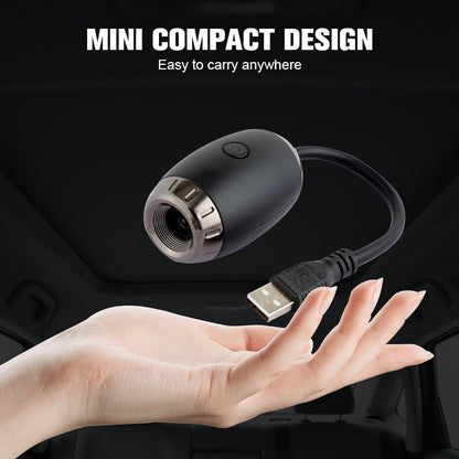 【Black and white - high-definition patterns】USB starry night light, suitable for home scenes, small footprint, clear projection