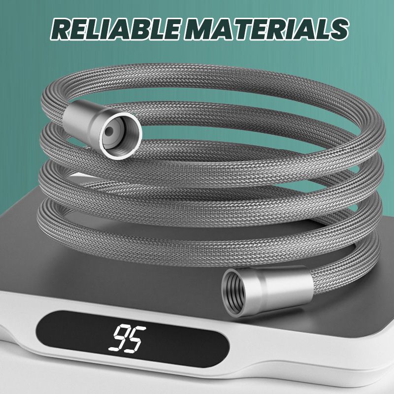 Upgraded Explosion-proof Braided Shower Hose - Anti-leak