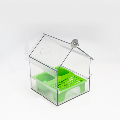 Pull-Out External Parrot Feeder