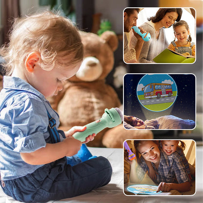 Children’s Educational Projection Flashlight Toy for Learning and Recognition