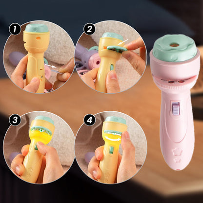 Children’s Educational Projection Flashlight Toy for Learning and Recognition