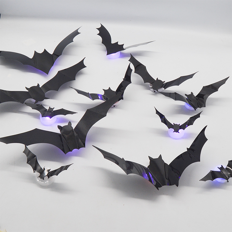 🦇Halloween 3D Bat LED Wall Light Decor