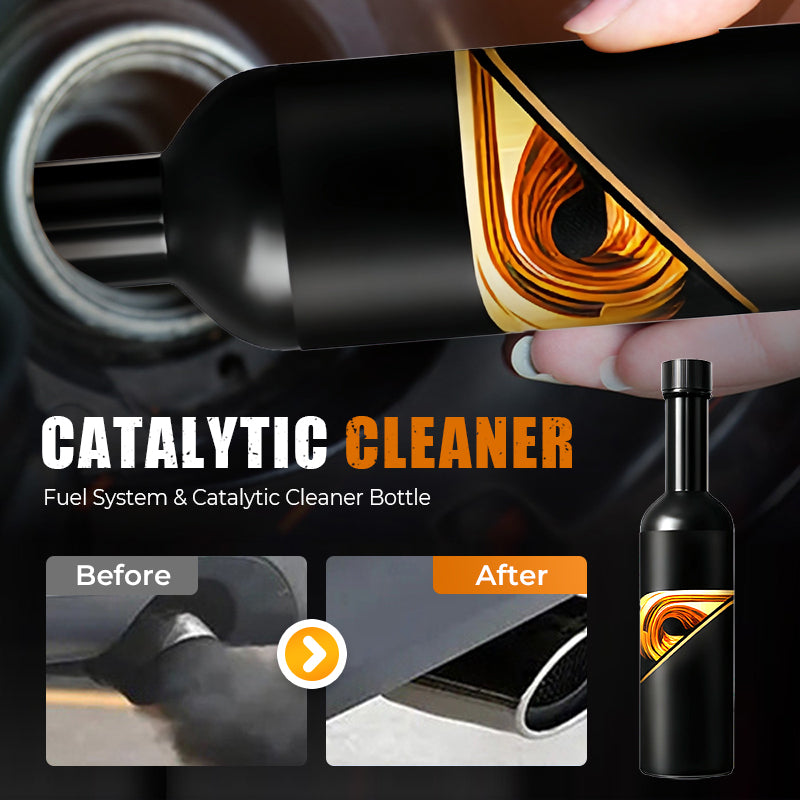 🚗 Fuel System & Catalytic Cleaner Bottle – Improve Performance & Reduce Emissions🚗