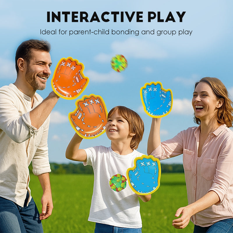 Children's Toss & Catch Suction Ball Game Set