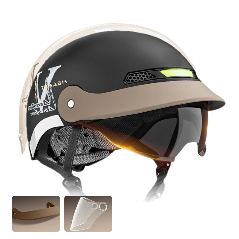 🛡️Breathable Lightweight Crash-Resistant Motorcycle Helme